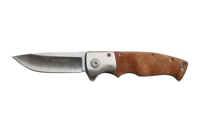 Knives Sarge Knives Ready Series SARGE FLASH - WOODEN SWIFT ASSIST FOLDER • Model: Ready Series